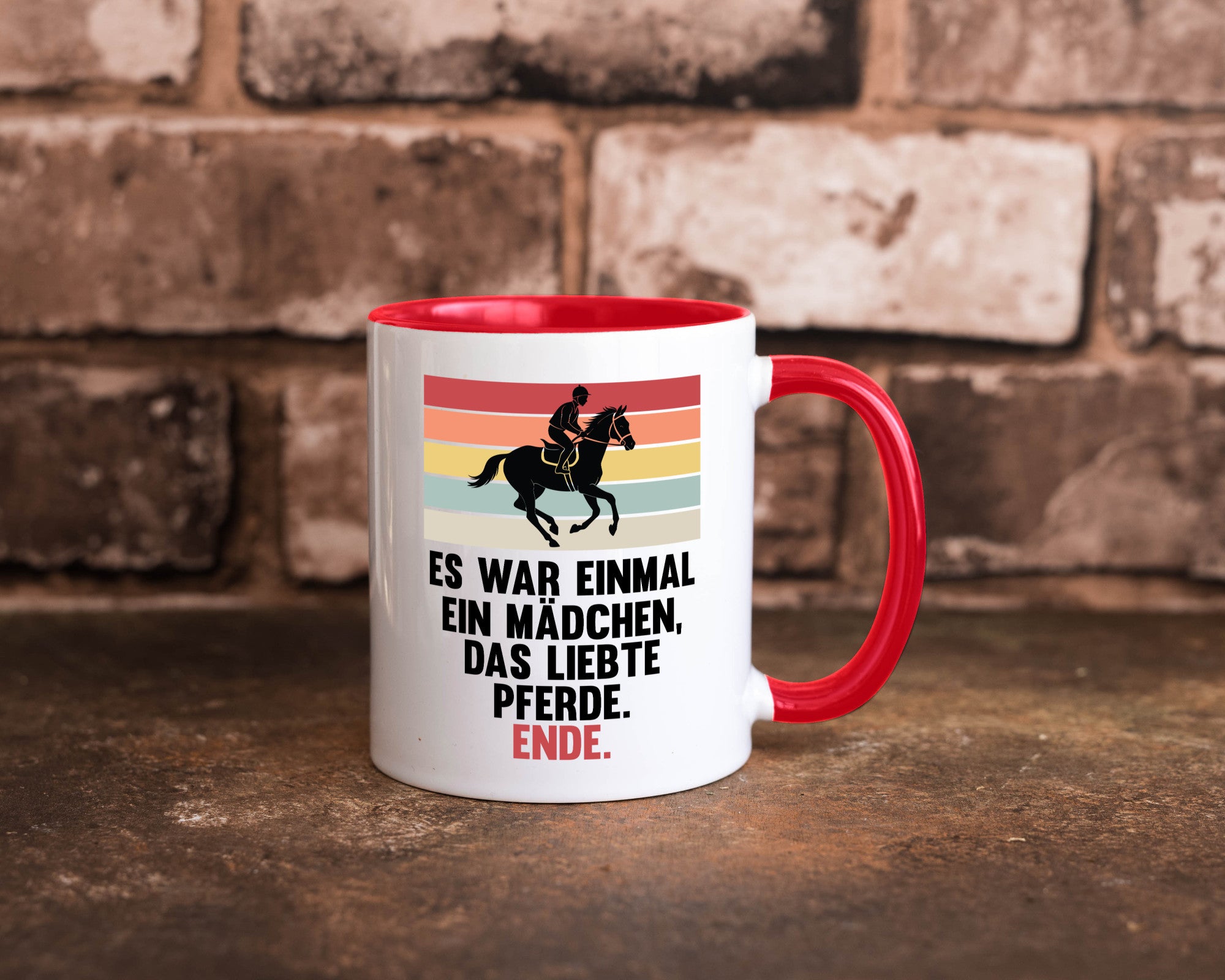 Es war einmal ein Mädchen das Liebte Pferde | lustig Humor Geschenkidee