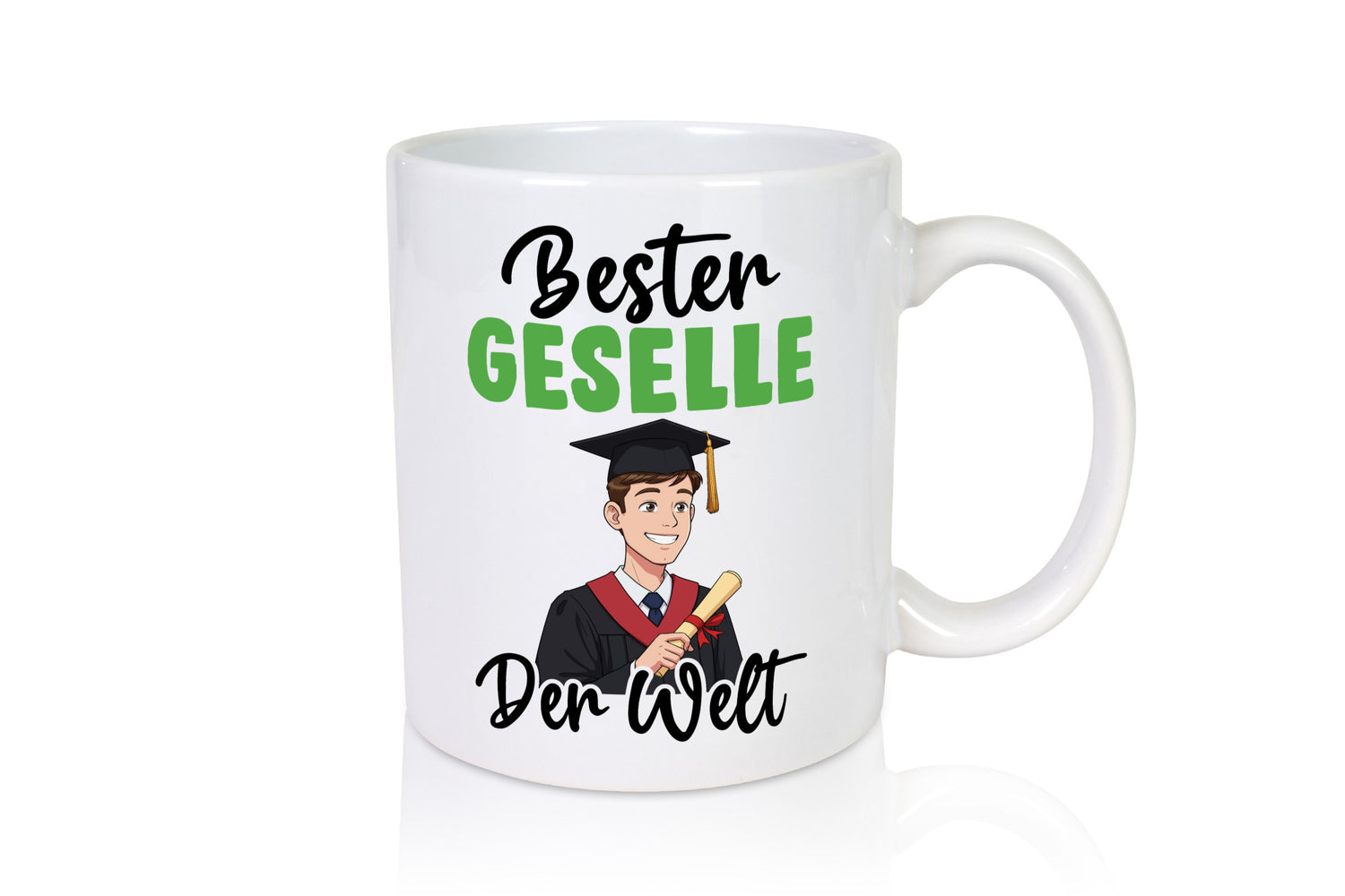 Bester Geselle | Handwerker v2 lustig Humor Geschenkidee Geschenk Tasse