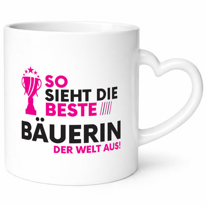 Die Weltbeste Bäuerin | Bauernhof Landwirtschaft lustiger Spruch Geschenk Humor