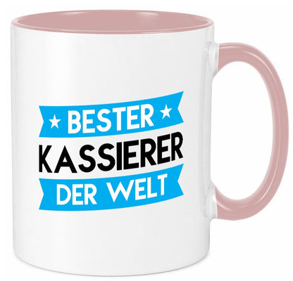 Bester Kassierer lustiger Spruch Geschenk Humor Geschenkidee Tasse