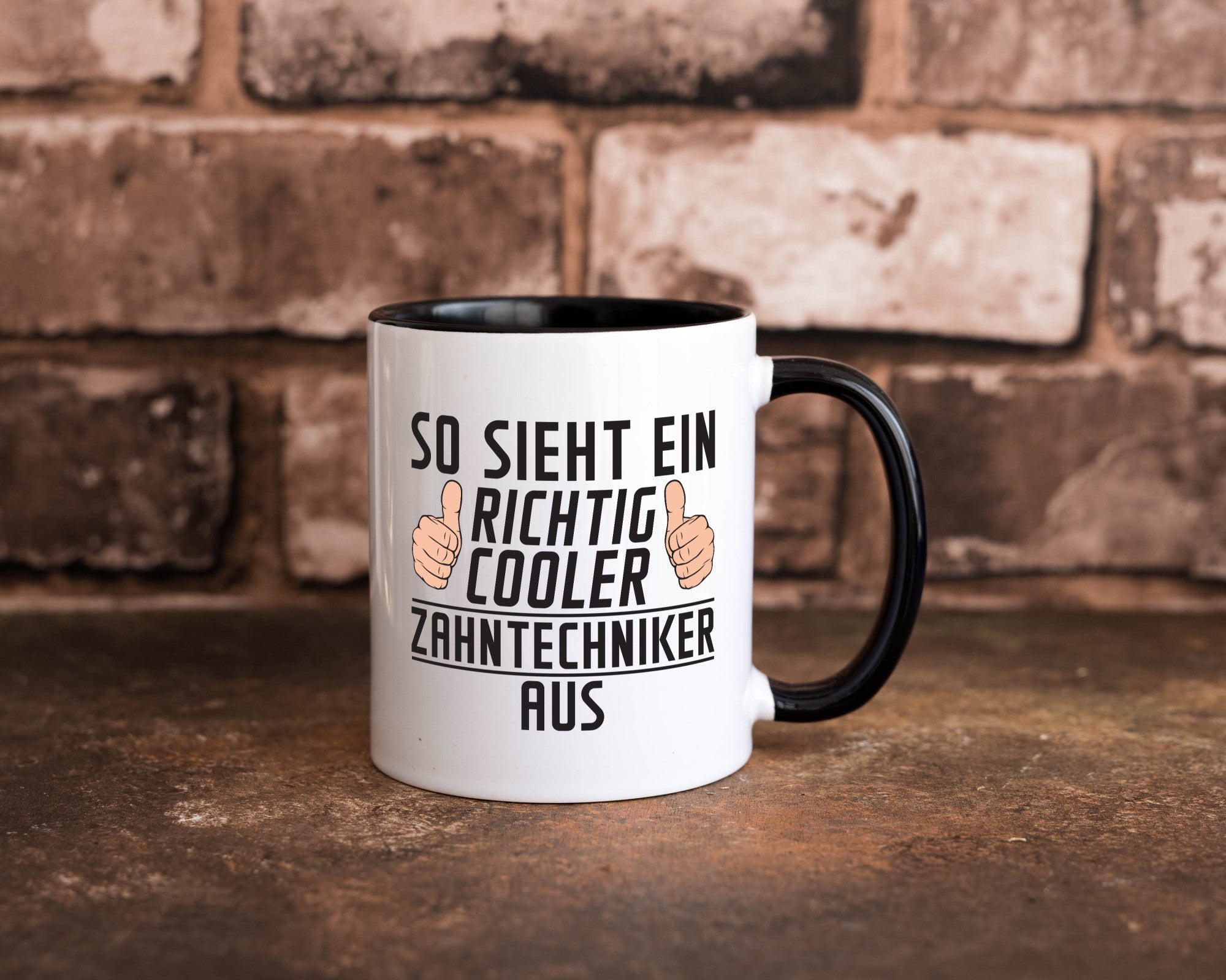 Richtig Cooler Zahntechniker | Zahnmedizin Geschenkidee Humor Tasse