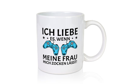 Ich liebe es zu zocken | Controller Sterne lustiger Spruch Geschenk Humor