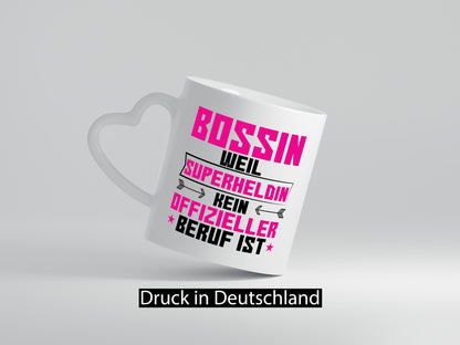 Superheldin Bossin | Führungskraft Vorgesetzte Geschenk Humor Geschenkidee