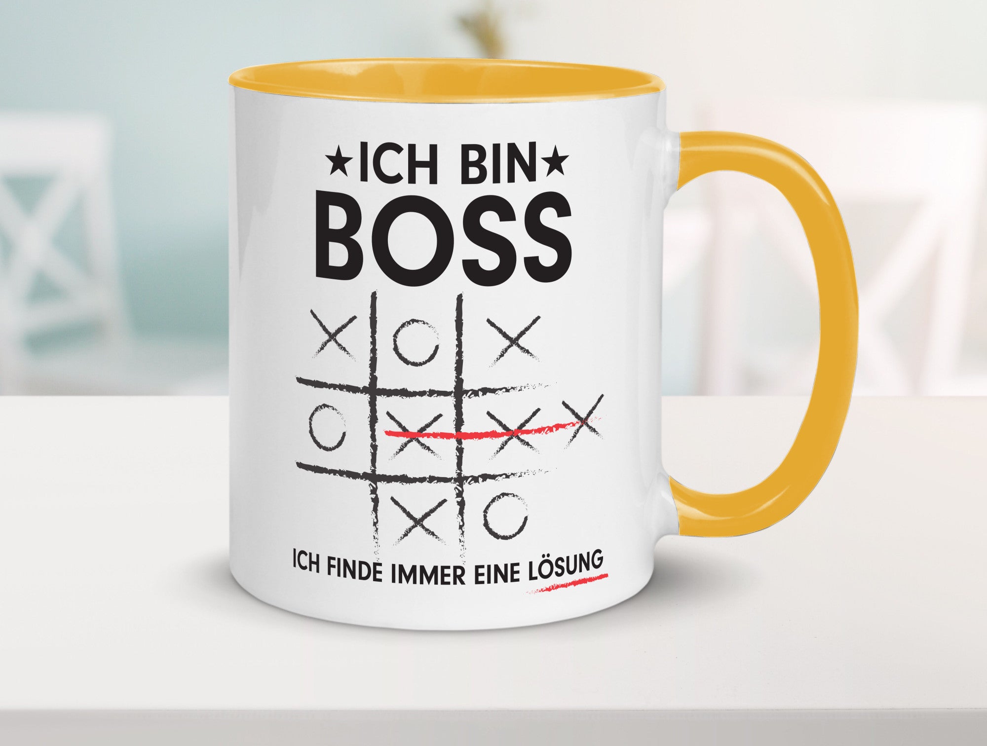 Lösung finden: Boss | Führungskraft Vorgesetzter v2 lustig Humor Geschenkidee