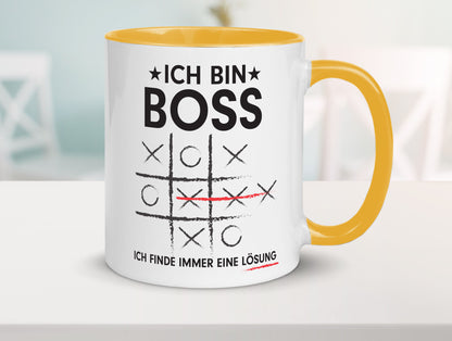 Lösung finden: Boss | Führungskraft Vorgesetzter v2 lustig Humor Geschenkidee