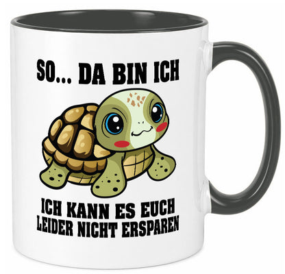 So da bin ich, ich kann es euch leider nicht ersparen Geschenk Humor