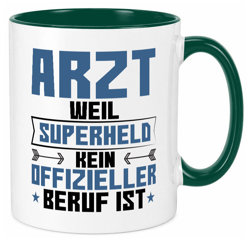 Superheld Arzt | Medizin Doktor Facharzt Geschenk Humor Geschenkidee lustiger