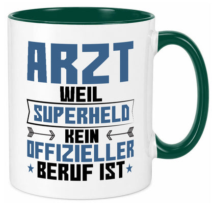 Superheld Arzt | Medizin Doktor Facharzt Geschenk Humor Geschenkidee lustiger
