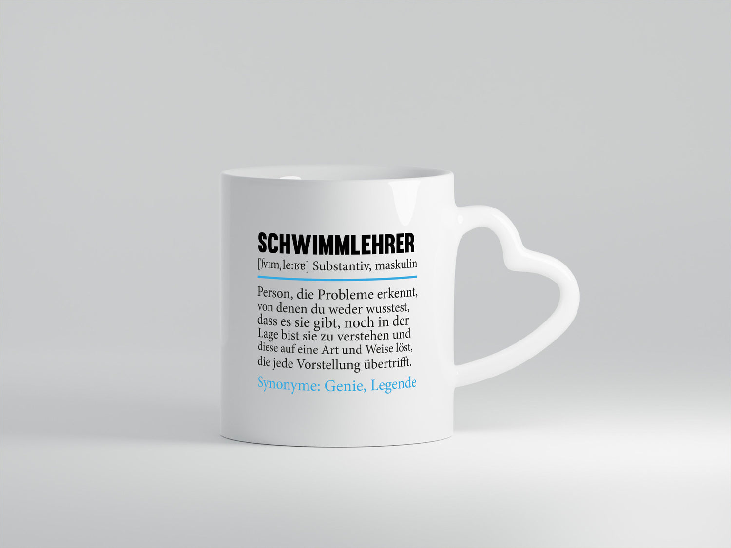 Schwimmlehrer | Lehrer Humor Schüler schwimmen v2 Geschenk Geschenkidee