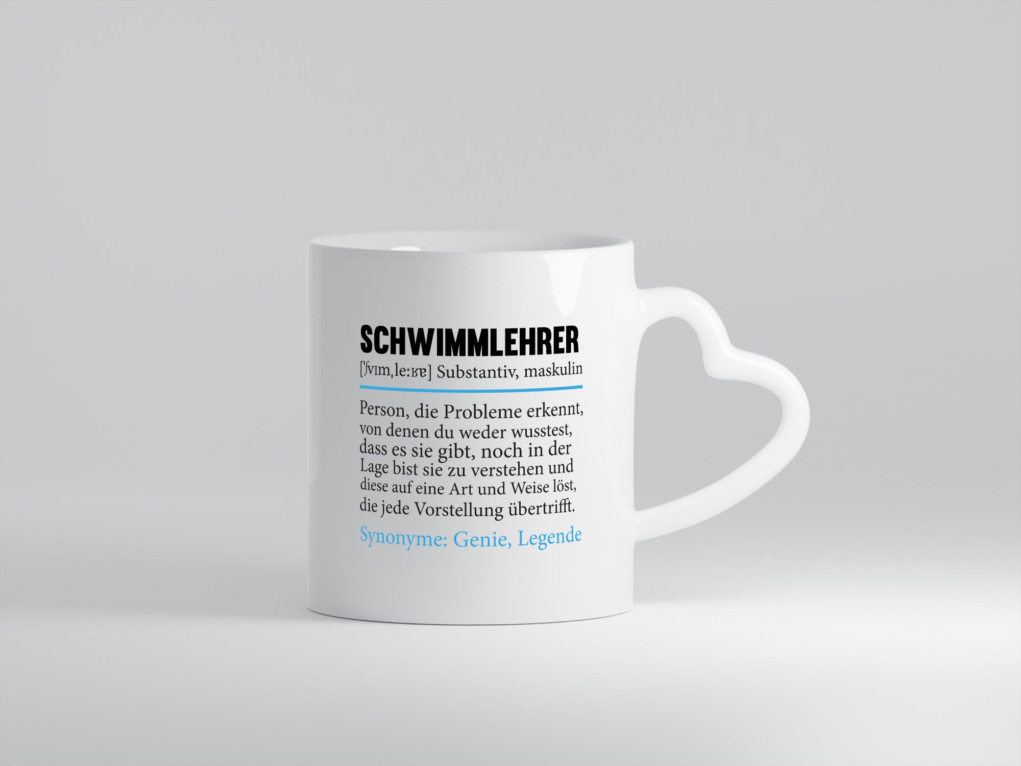Schwimmlehrer | Lehrer Humor Schüler schwimmen v2 Geschenk Geschenkidee
