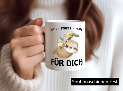 Anti Stress Tasse für dich Humor Geschenkidee