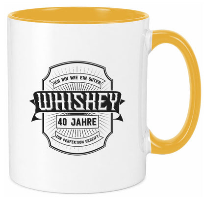 Guter Whisher | 40 Jahre Emblem lustiger Spruch Geschenk Humor Geschenkidee Tasse
