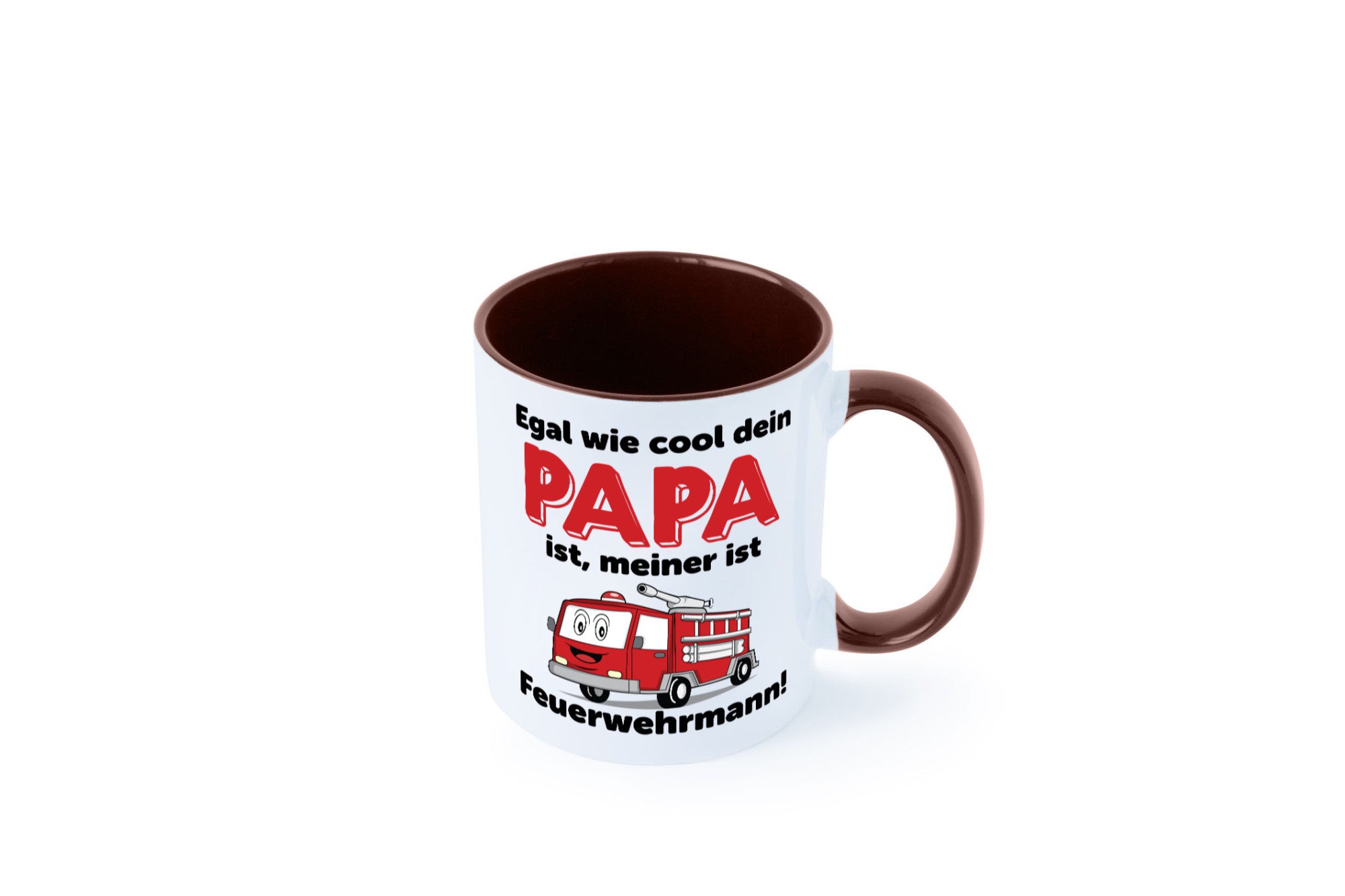 Cooler Papa | Feuerwehrmann Bester der Welt Humor Geschenkidee Tasse