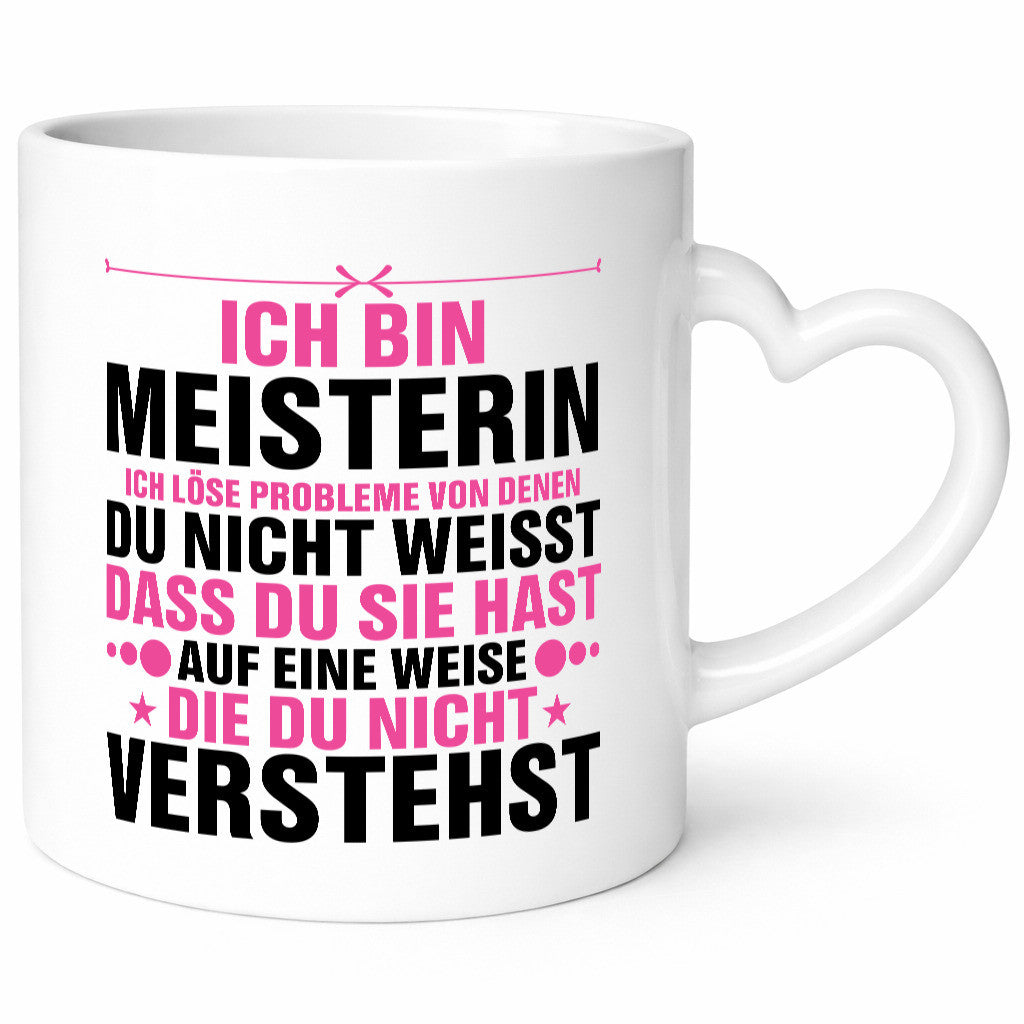 Löse Probleme: Meisterin | Meisterbrief v2 lustig Humor Geschenkidee Geschenk