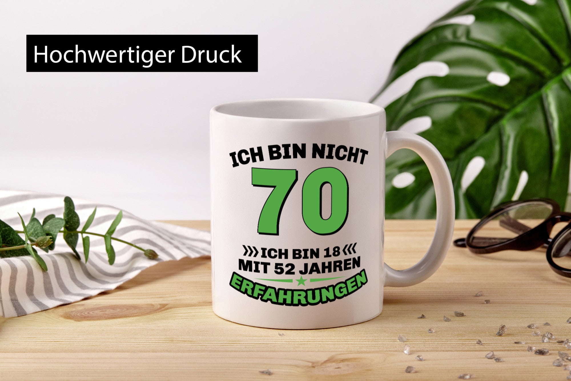 Ich bin nicht 70 | 18 mit 52 Jahre Erfahrung Rentner Humor Ruhestand Jubiläum