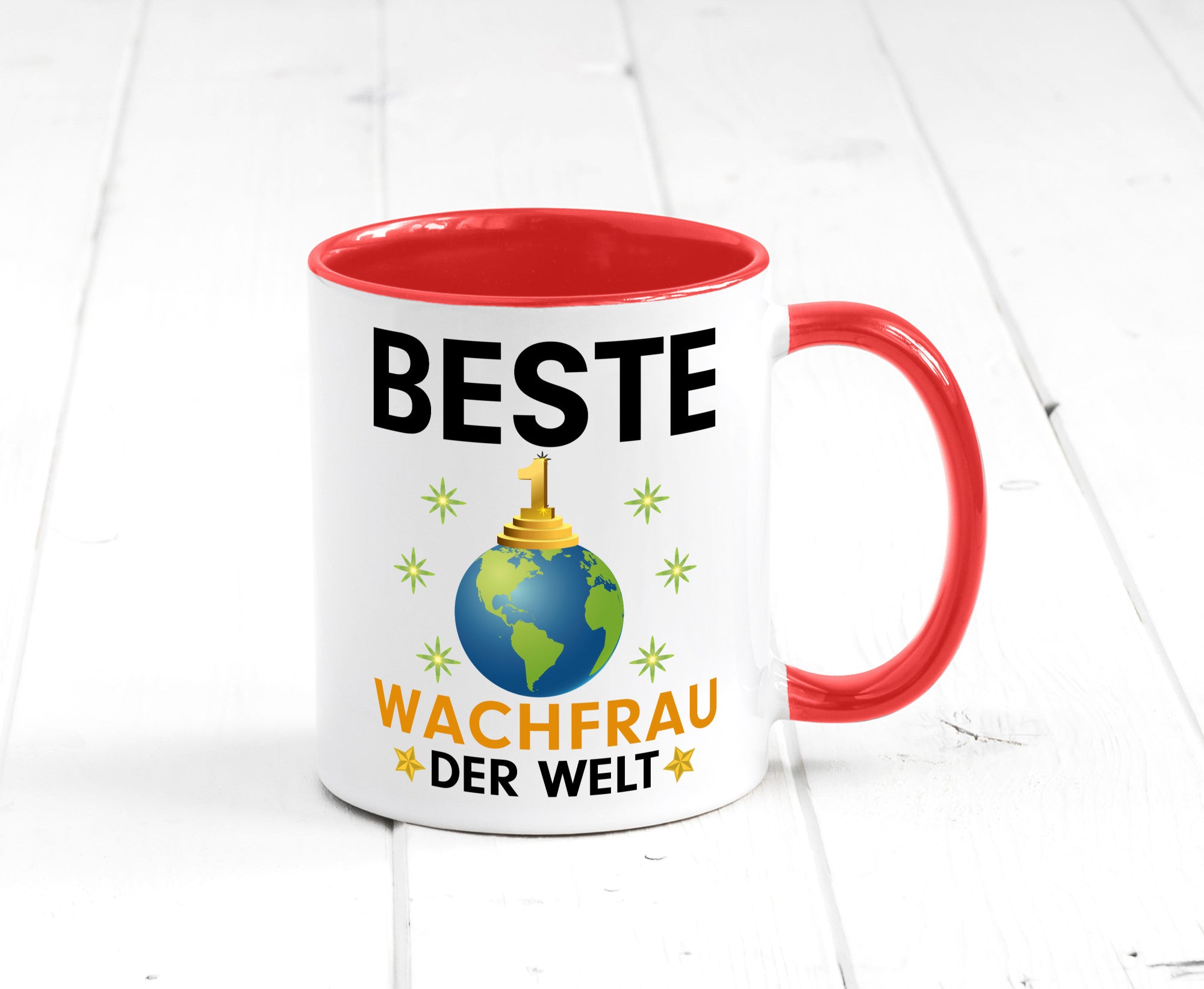 Welt Beste Wachfrau | Wachpersonal Nachtwächter Geschenk Humor Geschenkidee