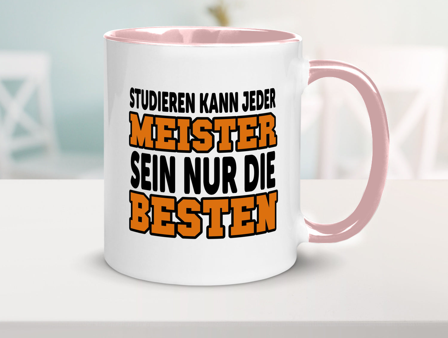Meister | Handwerker Meisterprüfung Berufsabschluss Humor Arbeit Kollegen Büro