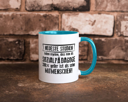 Neuste Studien: Sozialpädagoge | Pädagoge Geschenk Humor Geschenkidee lustiger