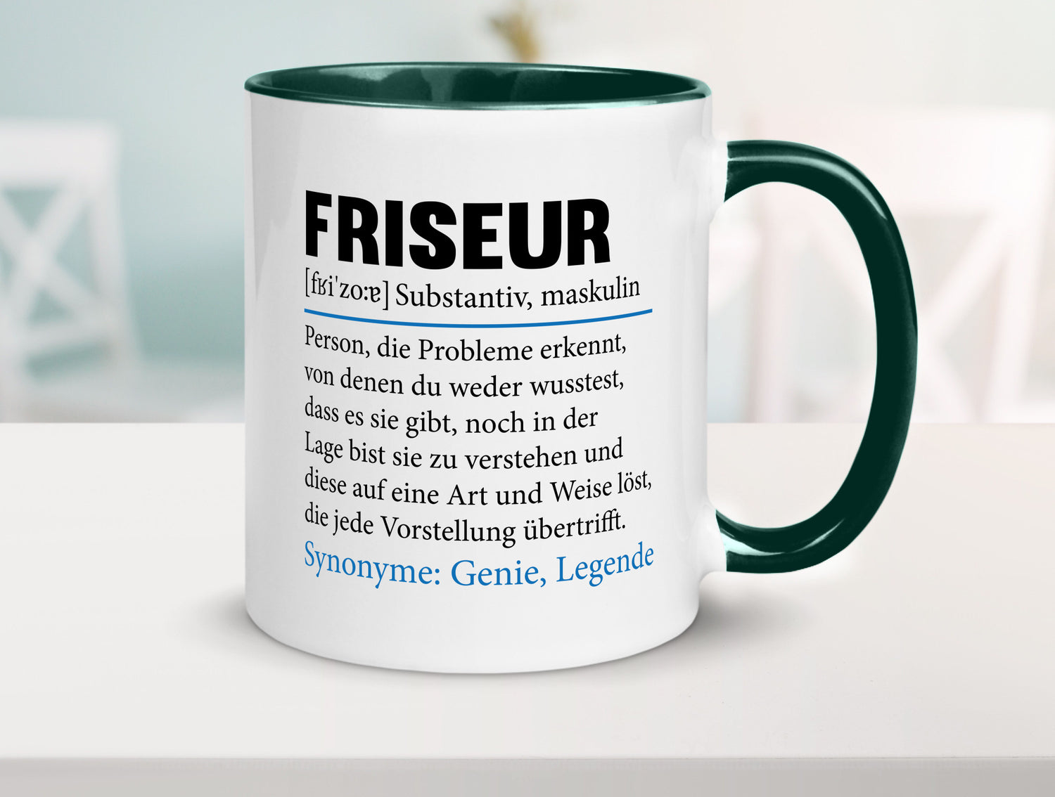 Friseur | Spruch Frisör Beruf lustig Humor Arbeit Kollegen Büro Geschenkidee