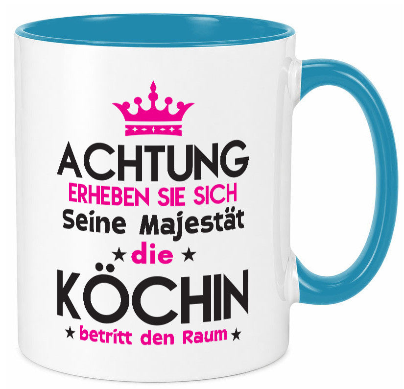 Seine Majestät Köchin | Chefköchin Chefkoch Humor Arbeit Kollegen Büro
