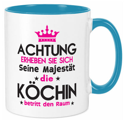 Seine Majestät Köchin | Chefköchin Chefkoch Humor Arbeit Kollegen Büro