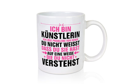 Löse Probleme: Künstlerin| Kunst v2 Geschenk Humor Geschenkidee lustiger Spruch
