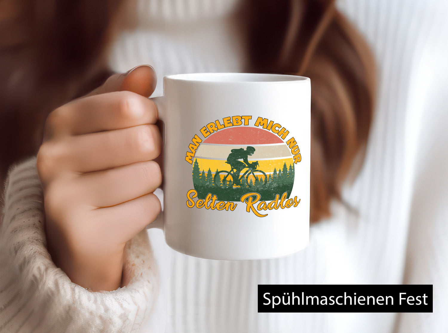 Man erlebt mich nur selten Radlos | Rad fahren Mountainbike v2 Geschenk Humor