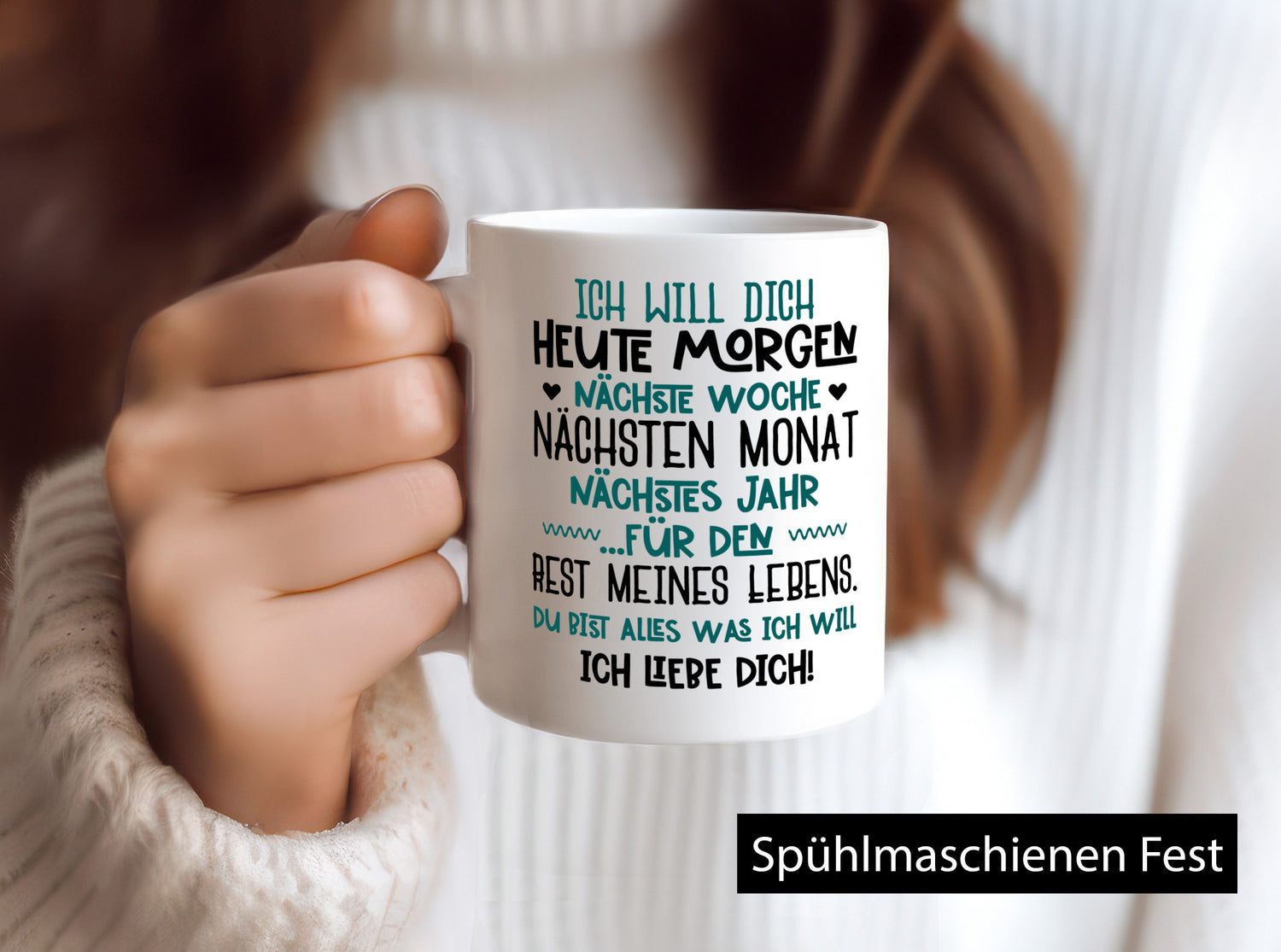 Ich liebe Dich | Tasse romantisch Beziehung Geschenk Familie Geschenkidee