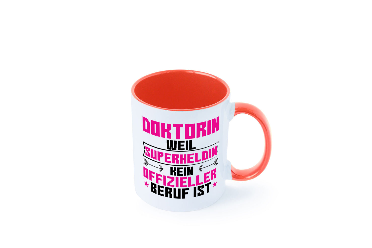 Superheldin Doktorin | Doktorand Doktortitel Geschenkidee Humor Tasse
