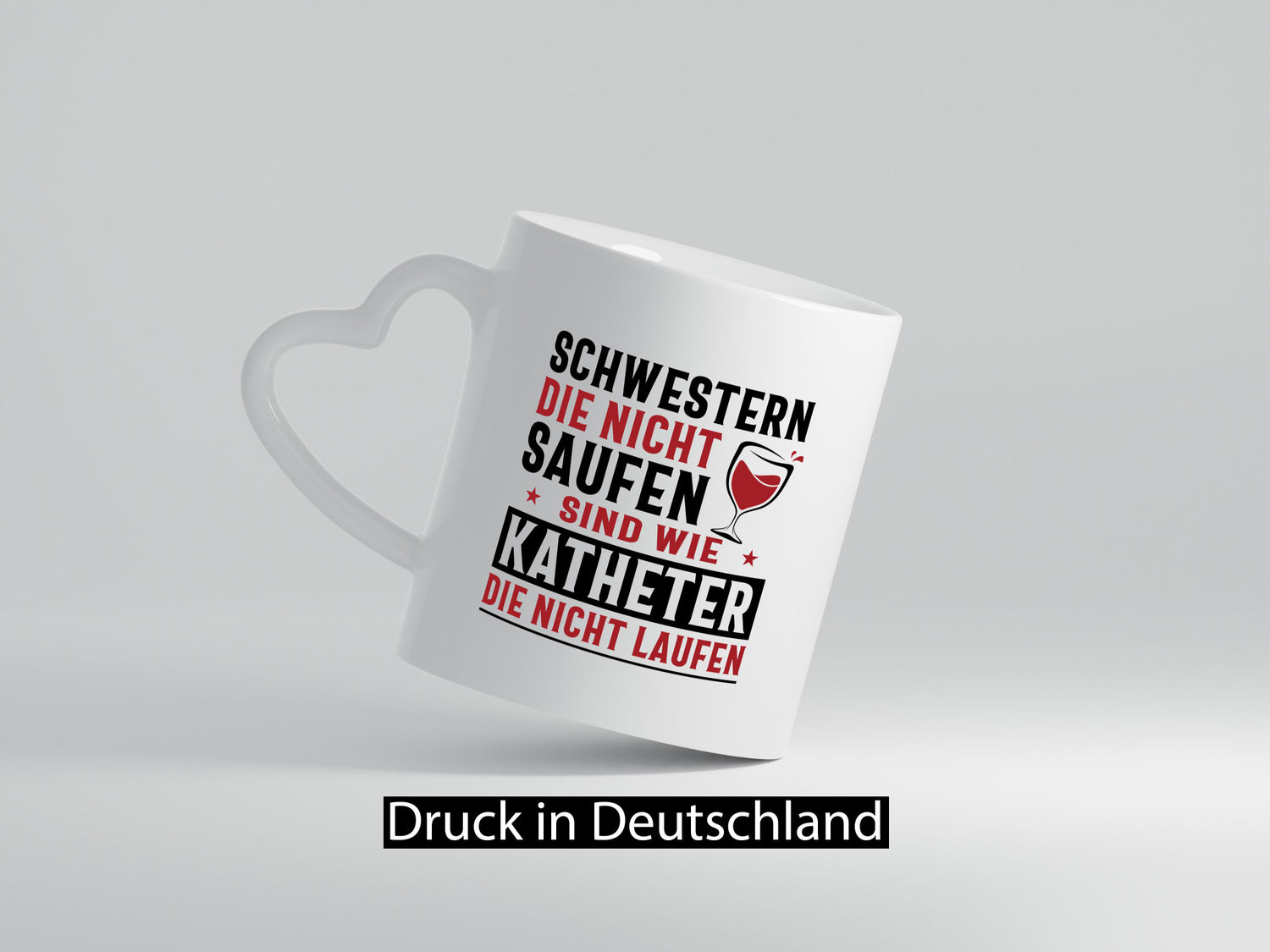 Schwestern die nicht saufen | Glas Sterne Geschenk Humor Geschenkidee lustiger