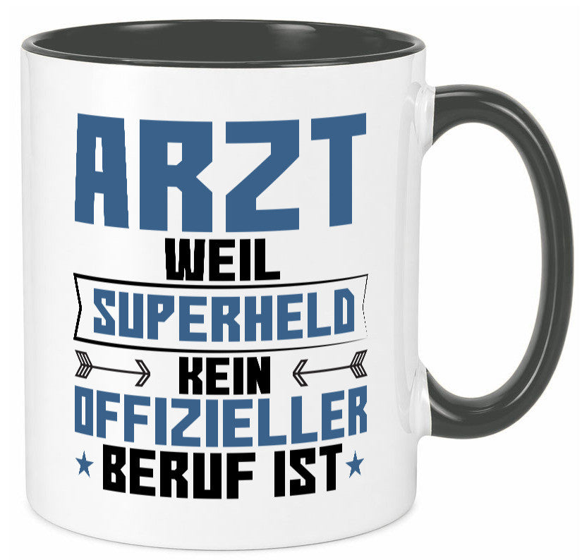 Superheld Arzt | Medizin Doktor Facharzt Geschenk Humor Geschenkidee lustiger