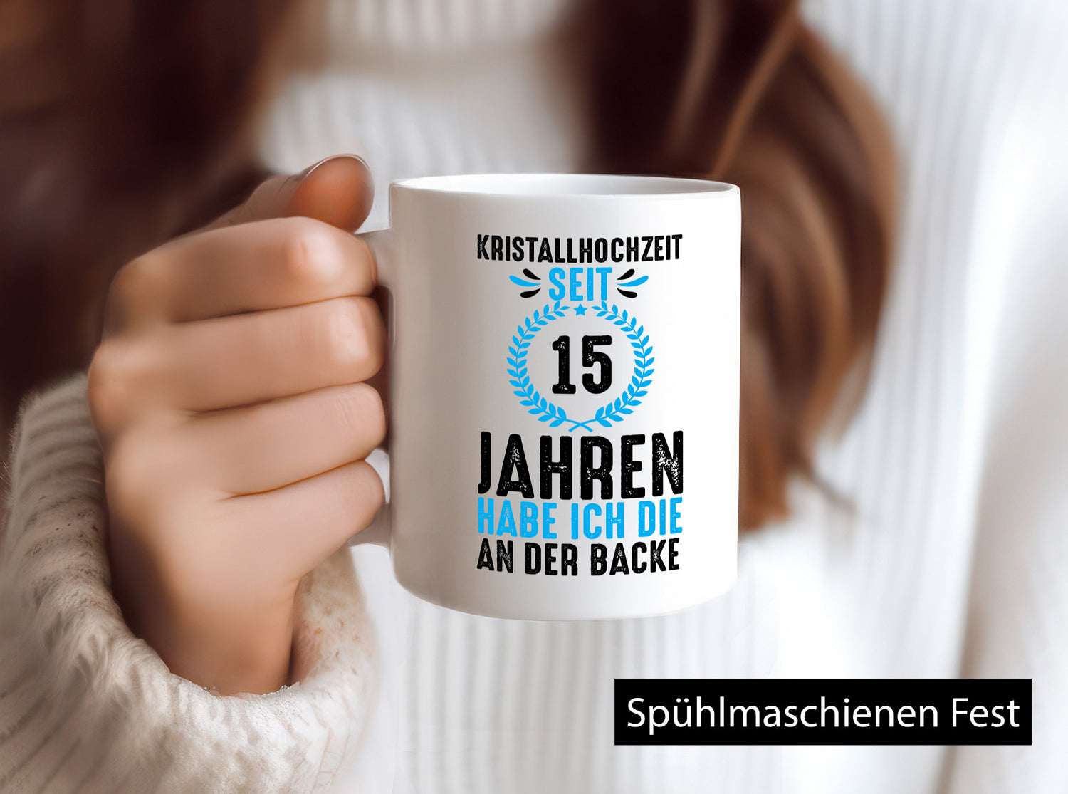 Kristallhochzeit | 15. Jahre Verheiratet Ehepaar Geschenk Humor Geschenkidee
