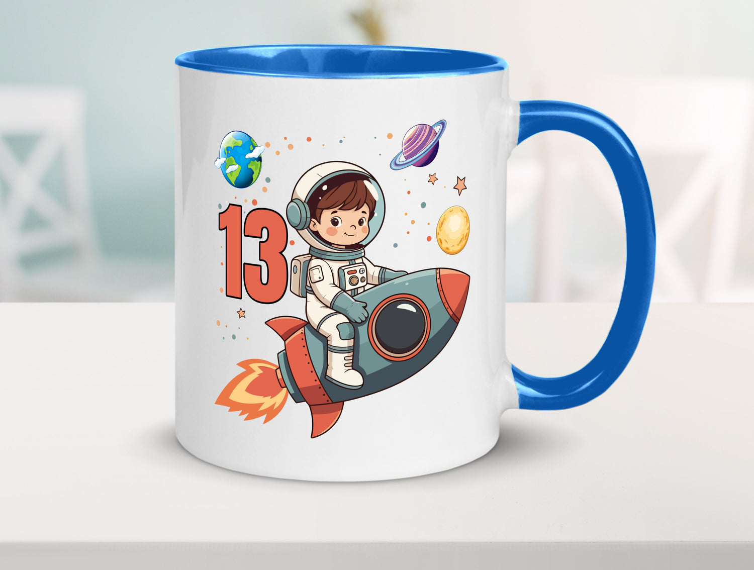 13. Geburtstag | 13 Jahre Astronaut Weltraum lustiger Spruch Geschenk