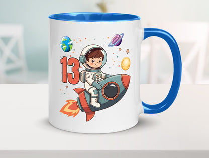13. Geburtstag | 13 Jahre Astronaut Weltraum lustiger Spruch Geschenk
