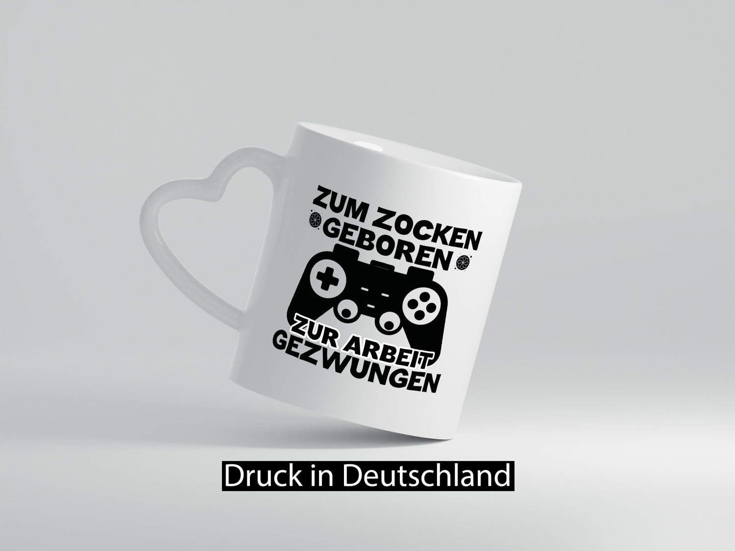 Zum Zocken geboren | Spruchtasse lustig Gaming Humor Geschenkidee Tasse