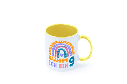 9. Geburtstag | 9 Jahre Regenbogen Bääm Mädchen Geschenk Geschenkidee lustiger