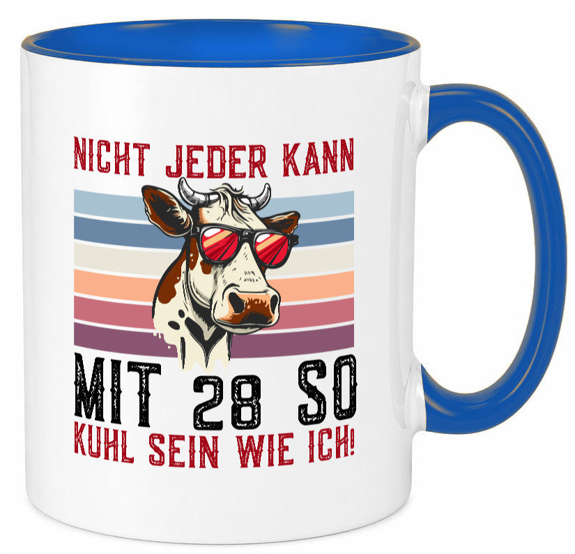Mit 28 so gut aussehen | 28. Geburtstag Landwirt Bauer Geschenk Geschenkidee Tasse