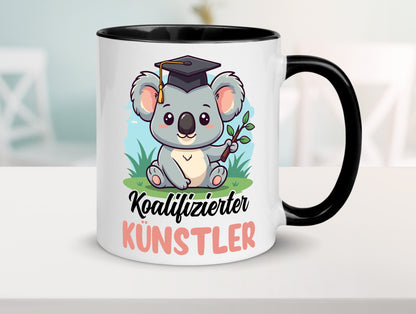 Koalifizierter Künstler | Kunst Humor Geschenkidee Tasse