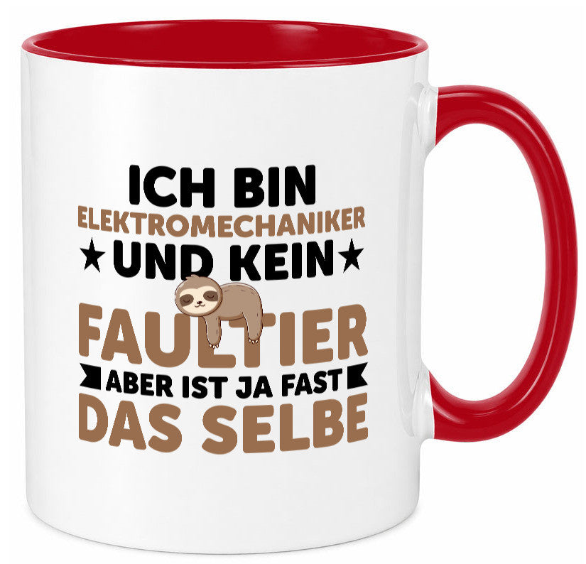 Ich bin kein Faultier: Elektromechaniker | Mechaniker Geschenkidee