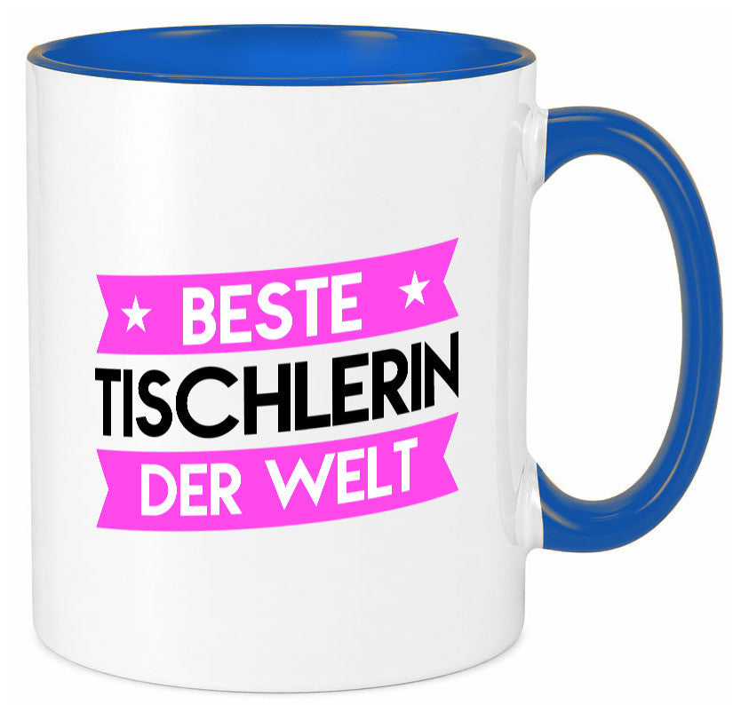 Beste Tischlerin | Tischlerei lustiger Spruch Geschenk Humor Geschenkidee Tasse