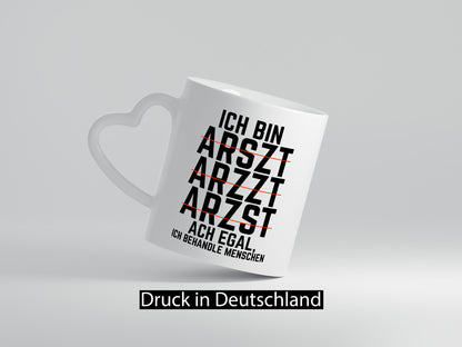 Ich bin Arzt | Orthopädie Klinik Lustiger Spruch Witzig Humor Geschenkidee
