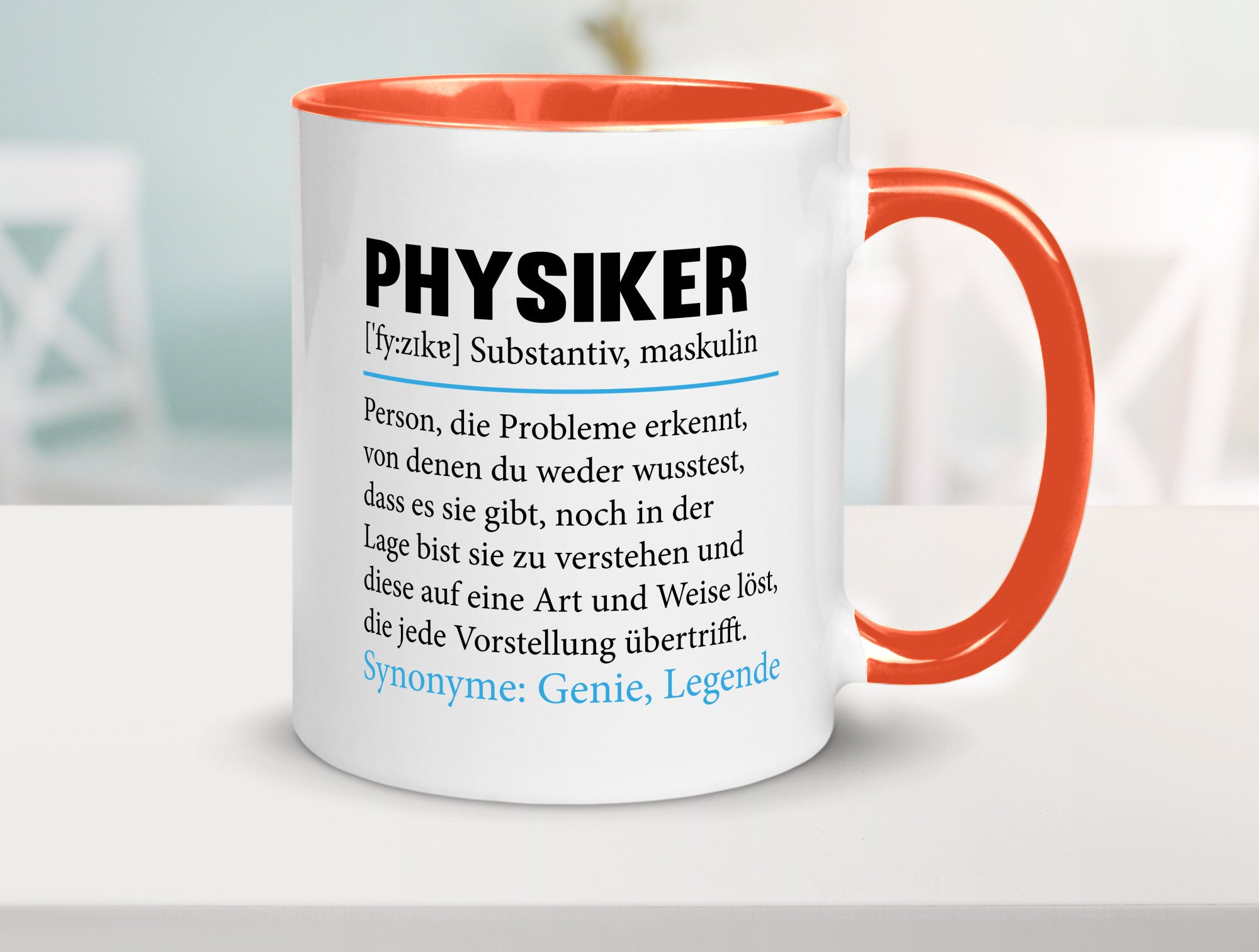 Physiker | Spruch Physik Beruf Definition v2 lustiger Geschenk Arbeit Kollegen