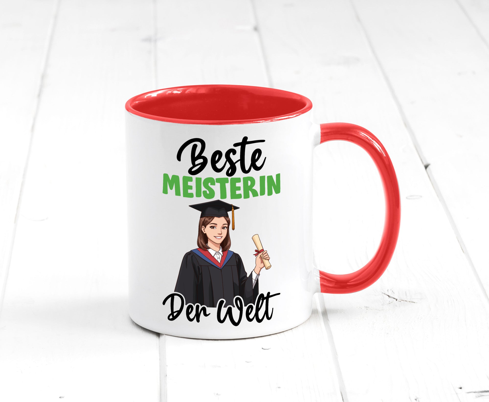 Beste Meisterin | Meisterbrief v2 Geschenk Humor Geschenkidee lustiger Spruch