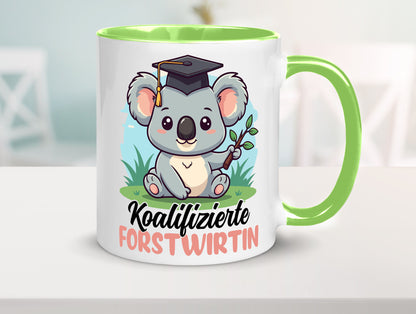 Koalifizierte Forstwirtin | Forst Wirtin lustig Humor Geschenkidee Geschenk