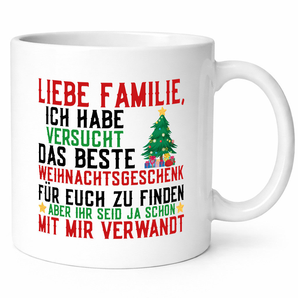 Das beste Weihnachtsgeschenk | Familie Verwandtschaft lustig Geschenkidee