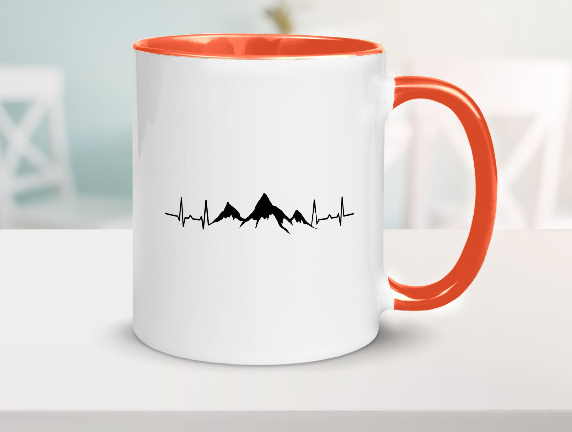 Berge Motiv | Alpen Skifahren Skiurlaub Apres Ski Geschenkidee Humor Tasse