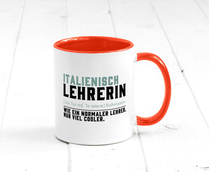 Italienischlehrer | Lehrerin Unterricht Lieblingslehrer lustig Humor