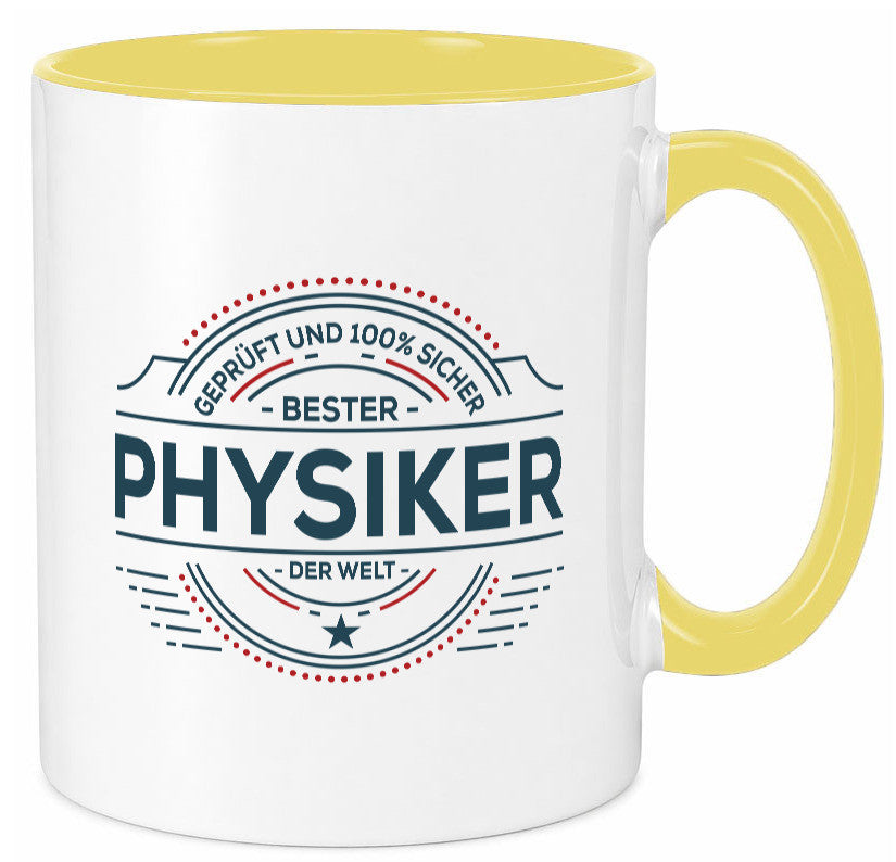 Geprüft und sicher: Physiker | Physik lustiger Spruch Geschenk Humor