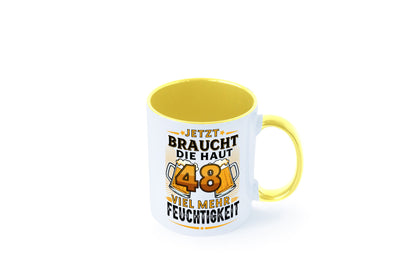 48 braucht die haut mehr Feuchtigkeit | 48. Geburtstag Geschenk Geschenkidee