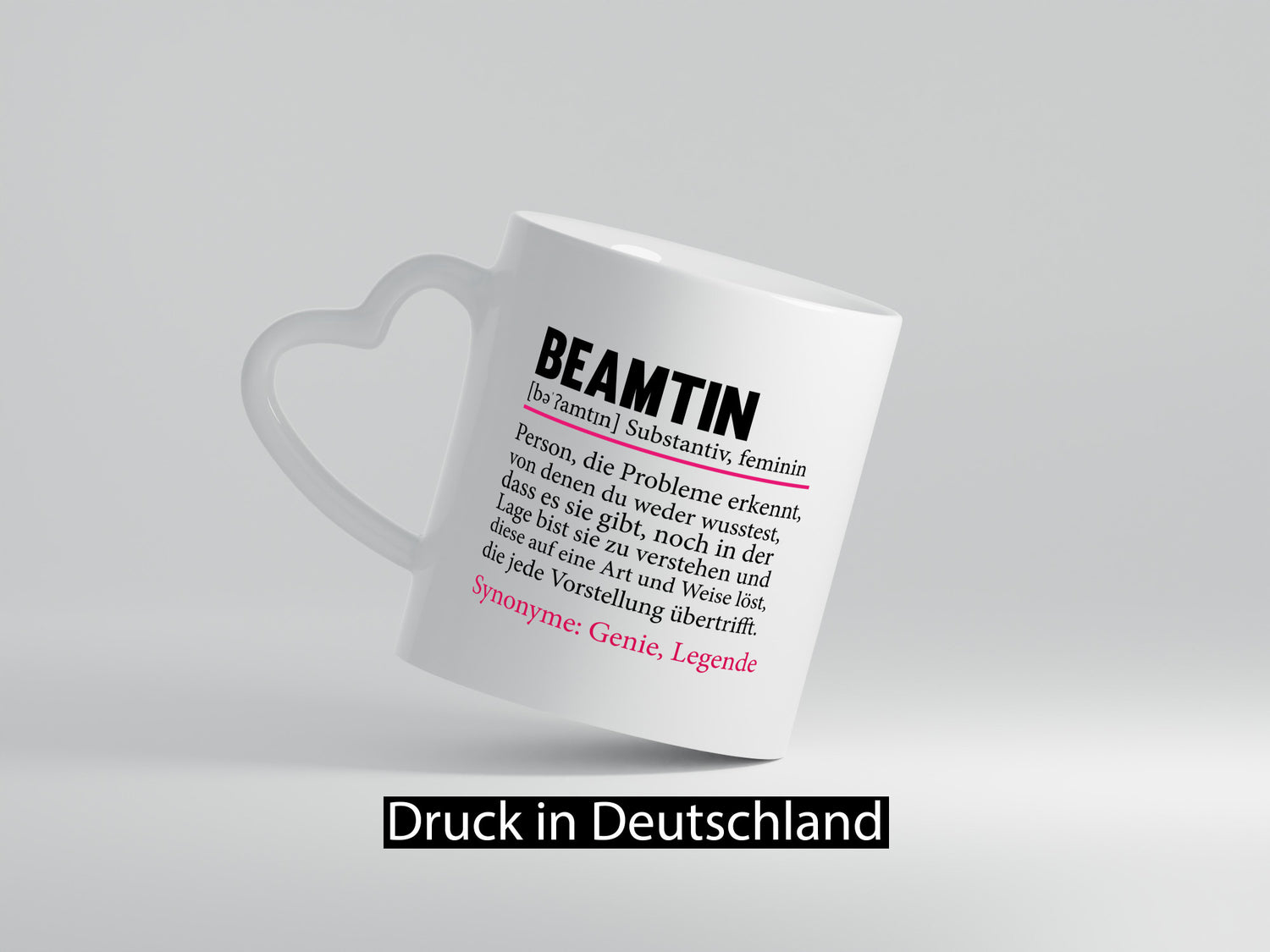 Beamtin | Beruf Verbeamtung Öffentlicher Dienst Geschenk Arbeit Kollegen Büro